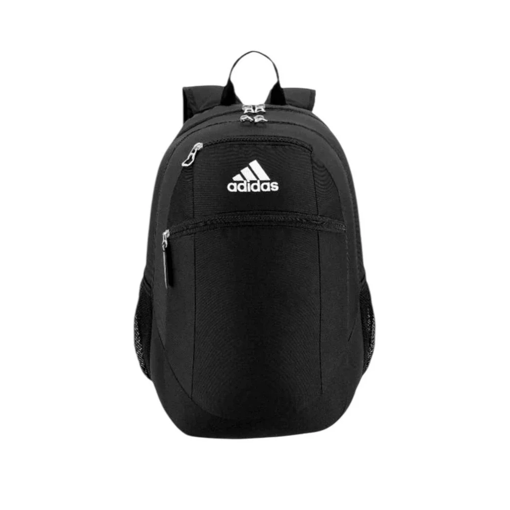 NWT Adidas Striker II Team Backpack Black Large Book Bag